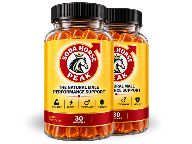 Soda Horse Peak 2 bottles